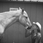 Best Friends, Angela and Trigger the Wonder Horse