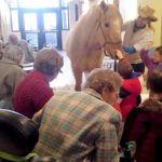 Trigger Therapy Horse Visits Senior Citizens